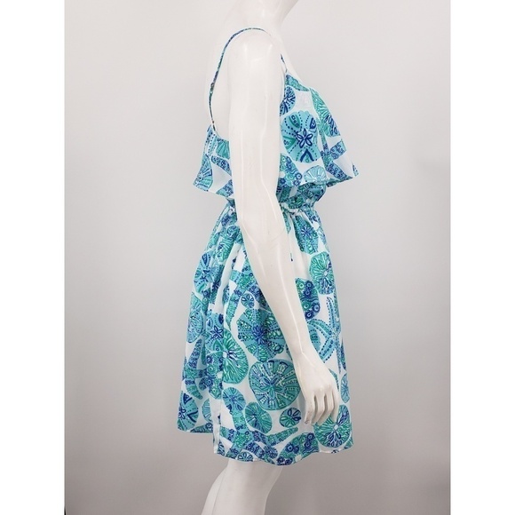 New Lilly Pulitzer Target Blue Sand Dollars Dress - Picture 5 of 8